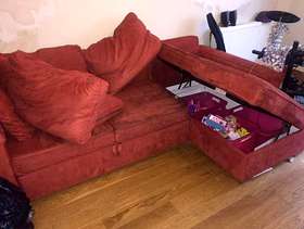 Freecycle Corner sofa bed