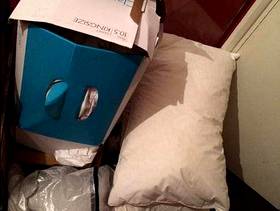 Freecycle 4x goose feather pillows, 1 x 10.5 tog duck feather ...