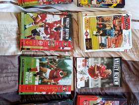 Freecycle 112 Charlton afc programmes 1988-1996