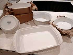 Freecycle 5 piece CorningWare baking set