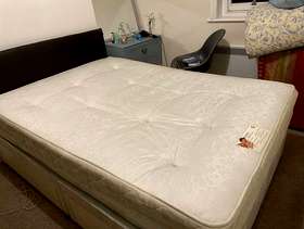 Freecycle Double bed with drawers