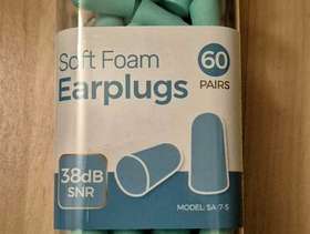 Freecycle Soft Foam Earplugs (38db SNR)