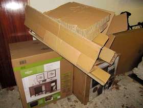 Freecycle Packaging cardboards