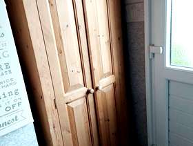 Freecycle Pine wardrobe