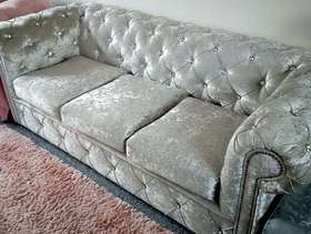 Freecycle Chesterfield suite,