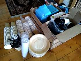 Freecycle Leftover catering supplies