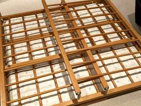Freecycle Wooden play pen