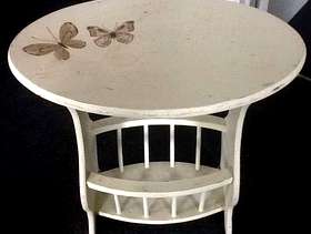 Freecycle Upcycled Side Table