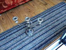 Freecycle Silver plated vintage candelabra