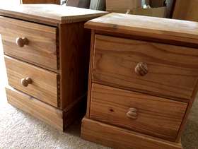 Freecycle Bedside tables x2