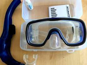 Freecycle Scubapro face mask and snorkel