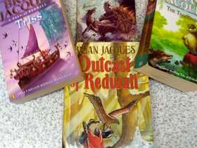 Freecycle Redwall series of children's fantasy novels