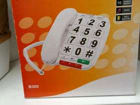 Freecycle Big Button Corded Telephone - Single