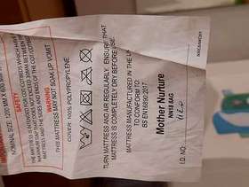 Freecycle Travel cot mattress