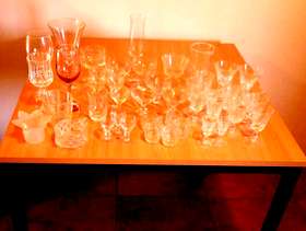 Freecycle Assorted Glassware