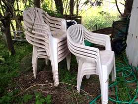 Freecycle 10 Garden Chairs