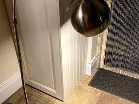 Freecycle Stainless steel floor lamp