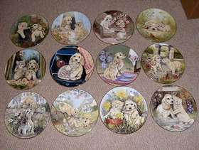 Freecycle Just Good Friends - Puppies & Kittens - Collector Plates