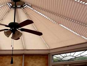 Freecycle Conservatory ceiling blinds