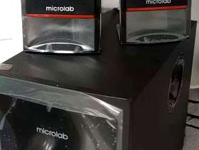 Freecycle Subwoofer & 2 satellite speaker set