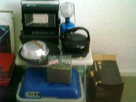 Freecycle Five berth tent and accessories.