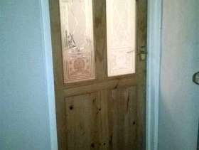 Freecycle Two internal doors - upper half glazed