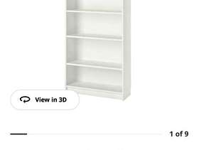 Freecycle IKEA Billy Bookcase in white