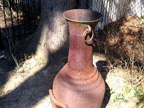 Freecycle Patio chimney