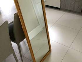 Freecycle Full Length Bamboo Framed Mirror