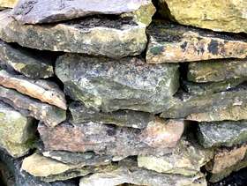 Freecycle Lime stone dry walling