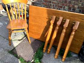 Freecycle Table and 3 chairs