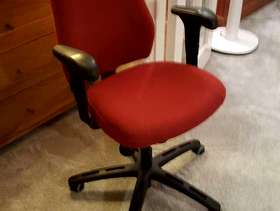 Freecycle Red Office Chair