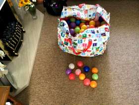 Freecycle Bag of Plastic Balls