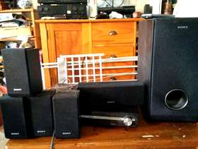 Freecycle Audio surround sound system