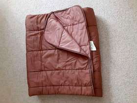 Freecycle Brown Single Rectangular Sleeping Bag