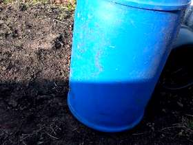 Freecycle 2 No. Large Plastic Drums