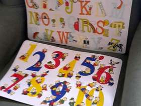Freecycle Two Wipe Clean Children's Place Mats