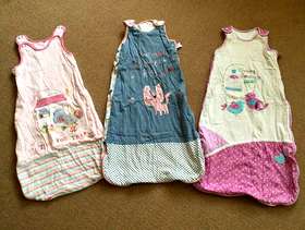 Freecycle 3 x sleeping bags, 8-24 months - £12.00