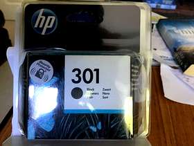 Freecycle HP 301 black printer ink cartridge