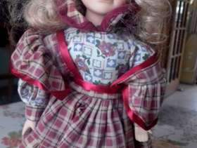 Freecycle Doll on a stand