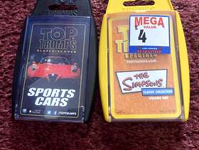 Freecycle Two top trumps cards