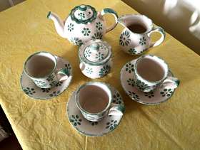 Freecycle Presingoll cornish pottery spongeware