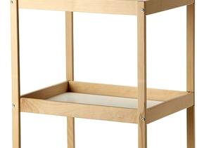 Freecycle Ikea wood baby changing table