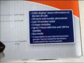 Freecycle Cordless Home phone Binatone Icarus 2100 Single