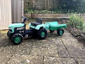 Freecycle Child’s Tractor and Trailer