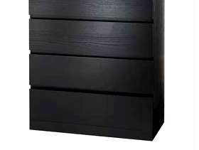 Freecycle IKEA black draws - amazing condition