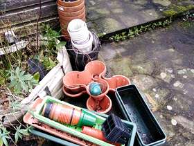 Freecycle Plant pots