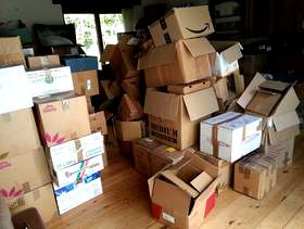 Freecycle Boxes for moving house
