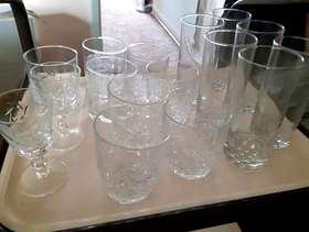 Freecycle Ass glassware