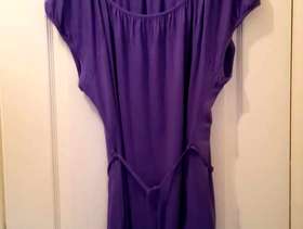 Freecycle M&S Short Sleeved Dark Hyacinth Top